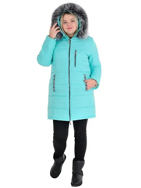 Женская модная  зимняя куртка с мехом.  42-72р Киев - изображение 6