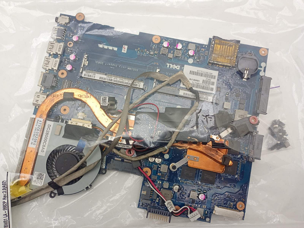 Материнська плата для ноутбука Dell Inspiron 5537 (Б клас) Луцк - изображение 1