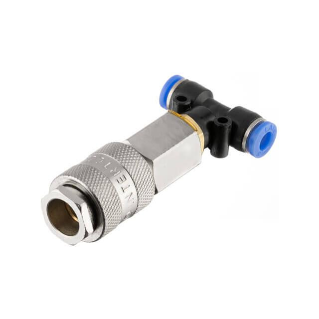 Набір для продувки кабіни вантажних авто: пістолет, шланг поліуретановий 5 м 6×4 мм, трійник на шланг 6 мм, на швидкороз'ємних Киев - изображение 12