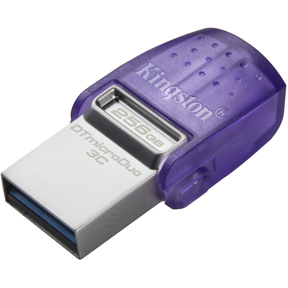 Флеш-накопичувач USB3.2 256GB Type-C Kingston DataTraveler microDuo 3C (DTDUO3CG3/256GB) Фіолетовий Харьков - изображение 16