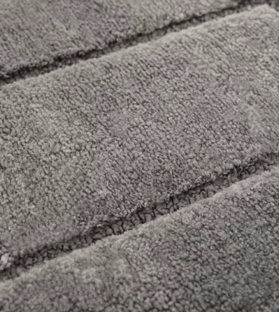 Килимок для ванної кімнати і душа килимок для ніг в душову, мікрофібра, атискользящий розмір 40х60 см, сірий Кам'янець-Подільський