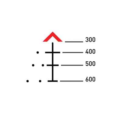 Оптичний приціл Primary Arms SLx 3X MicroPrism сітка ACSS Raptor 7.62X39/300BLK Yard. Black (710040) Вінниця