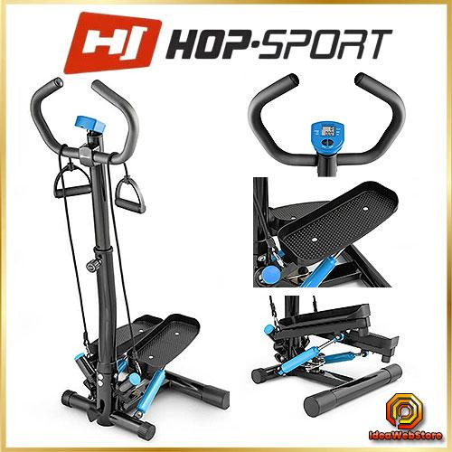 Степпер HS-055S Noble Blue для домашніх тренувань фітнесу, кардіо та схуднення, компактний тренажер для ніг і сідниць Київ - фото 1