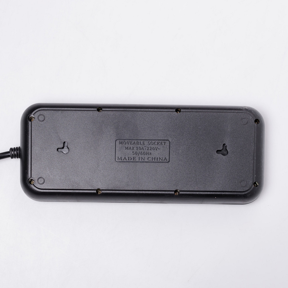 Yiwu Мережевий фільтр 2.8 м подовжувач на 8 розеток з 3 USB 1 Type-C та кнопкою відключення F20 Коломия - фото 4