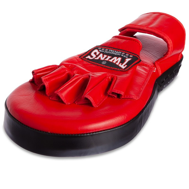 Лапа Пряма подовжена для боксу та єдиноборств TWINS PML-9-R права розмір 36x19x6 см червоний Київ - фото 3