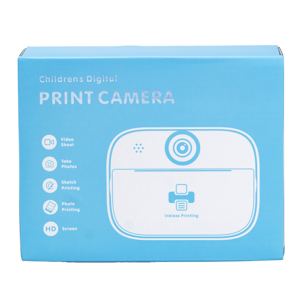 Happy Life Дитяча фотокамера з миттєвим друком знімків «Зайчик» синій HPS1BL Коломыя - изображение 9