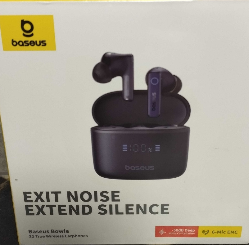 Беспроводные наушники Baseus Bowie 30 Bluetooth V5.3. Новые. Харьков - изображение 4