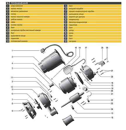 Насос фекальный Optima WQD15-15 1,5кВт (000008690) Киев