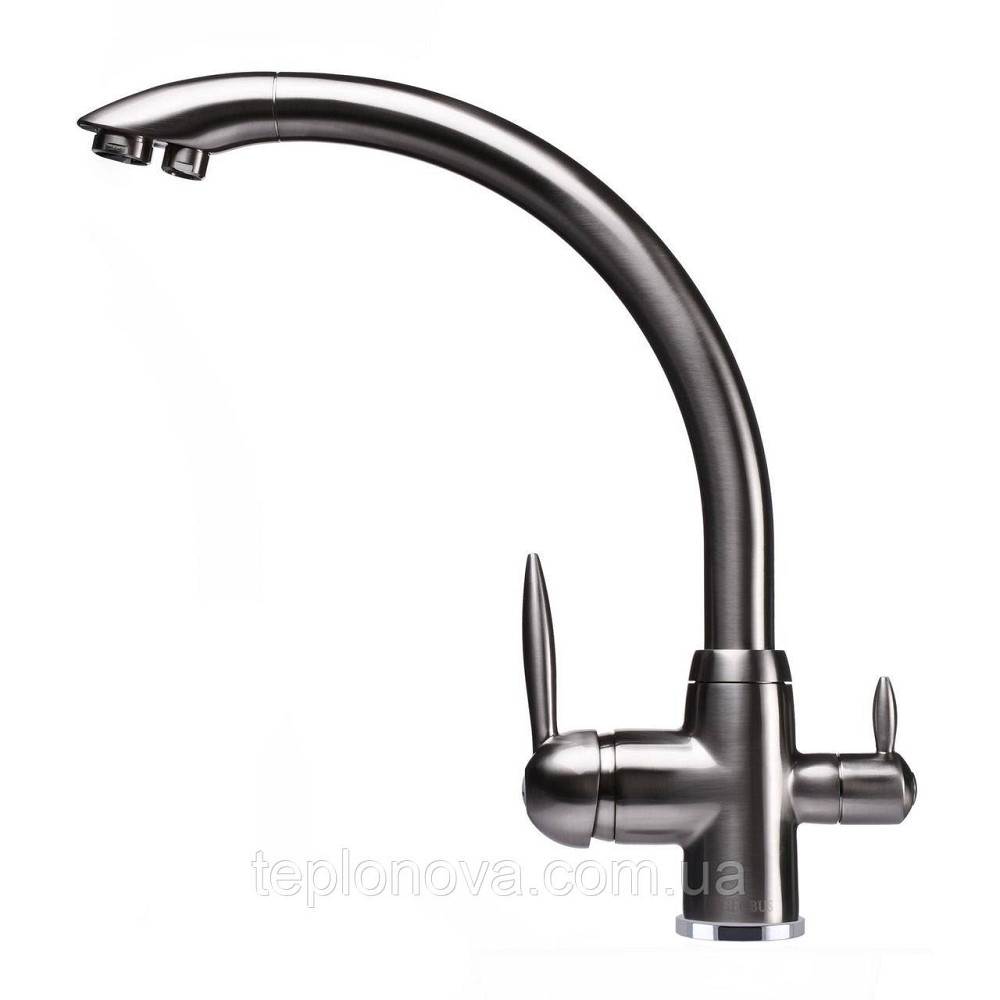 Змішувач для кухні під осмос Globus Lux LAZER GLLR-0777-8-STSTEEL Чернівці - фото 5