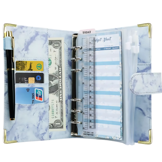 Блокнот-планер финансовый формат А5,планер бюджета и хранения денег,органайзер для ведения учётов Каменец-Подольский