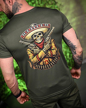 Тактическая потоотводящая футболка Mexico oliva ПП7706 Киев - изображение 9