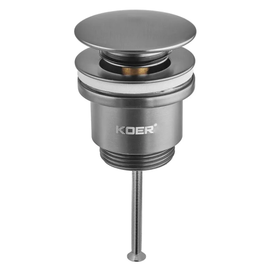 Донний клапан для умивальника Koer PW-01-07 1 1/4''     ( KR3404 ) 29912 Харків