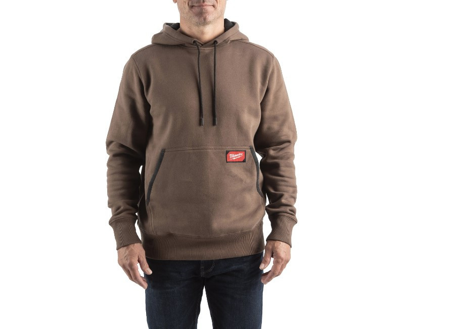 Толстовка WHMW MILWAUKEE, з капюшоном, коричнева, розмір XXL Одесса - изображение 1