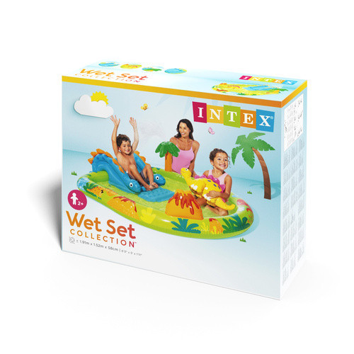 Дитячий водний ігровий майданчик із гіркою та розпилювачем Intex (57166NP) Нововолинськ - фото 8