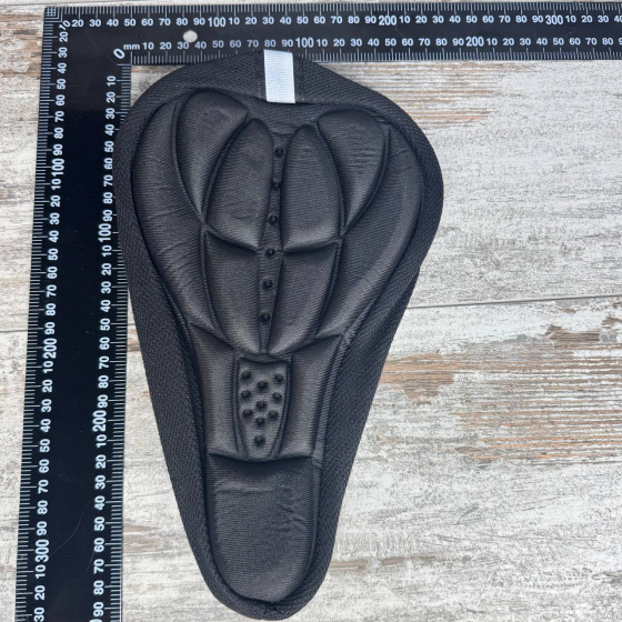 Накладка чехол на седло велосипеда мягкая поролоновая для велосиденья комфортная Киев