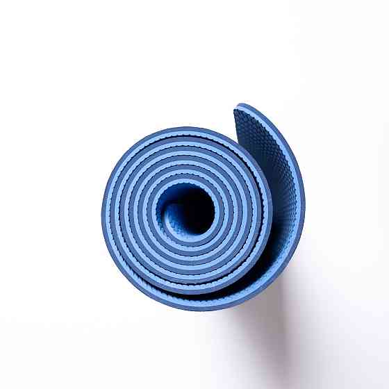 Килимок для йоги нековзкий 173×58 см Синій HP-42-10BL Коломыя