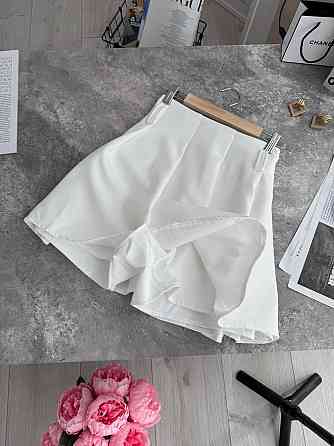 Жіноча трендова міні спідниця-шорти турецька костюмка Одеса