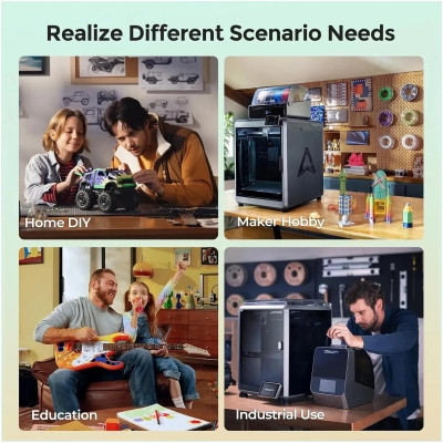 Пластик для 3D-принтера Creality Soleyin 1кг, 1.75мм, yellow pineapple (3301010506) Вінниця - фото 9