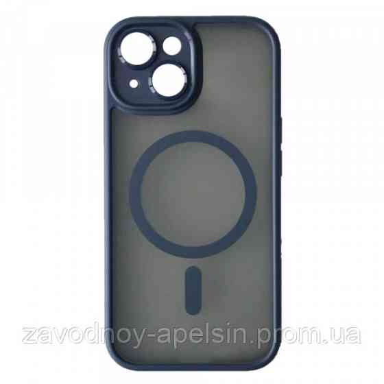 Iphone 15 Матовий чохол Захист камери Rock (Magsafe) Одеса