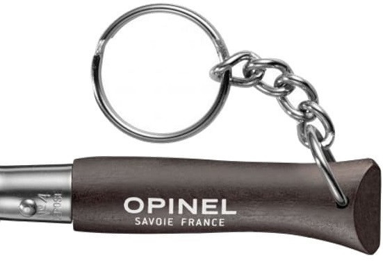 Універсальний Складаний Ніж - брелок Opinel No.4 "Origins brelok Black" (002268) Нержавіюча сталь Нововолинськ - фото 6