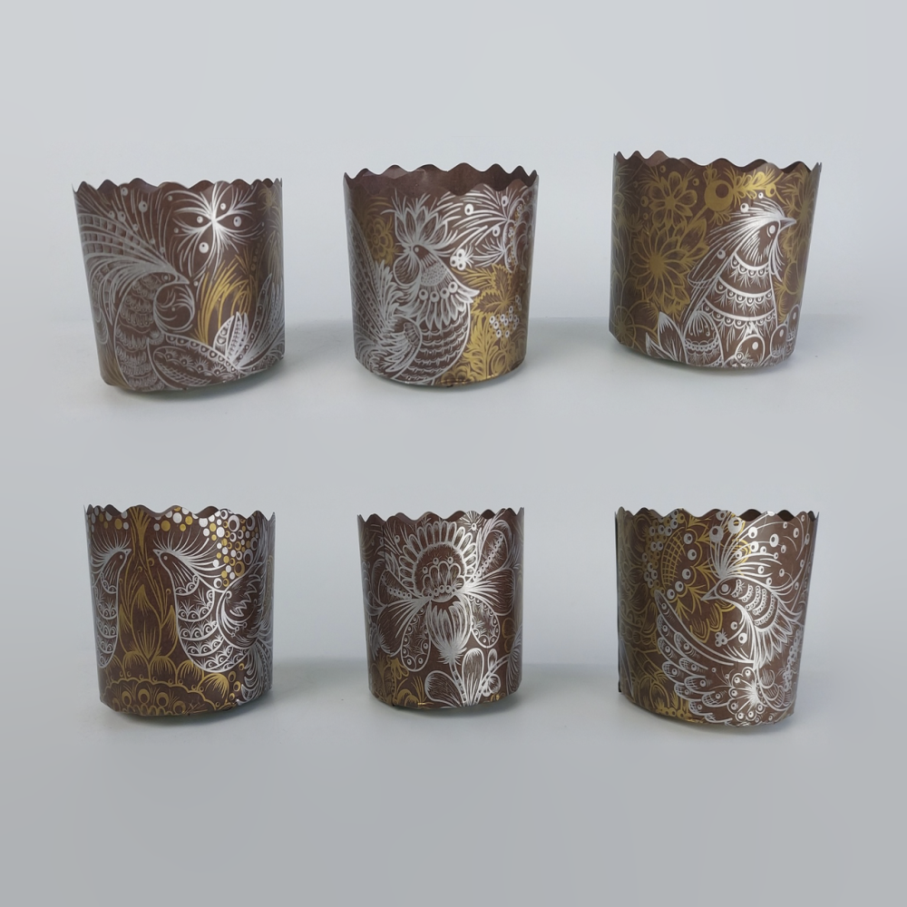 Паперова форма для Великодня (65*70) Жар-Птах (100 г) (50 шт.) Харків - фото 1