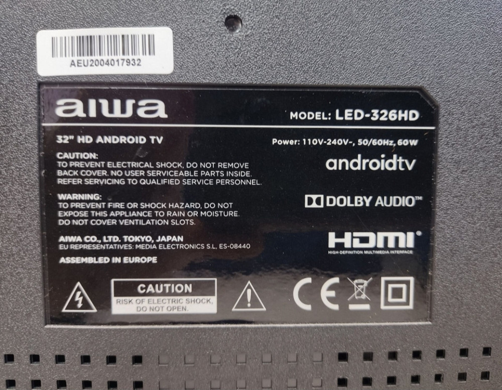 Телевізор: Aiwa LED326HD Smart TV, Android 9 Харків - фото 7