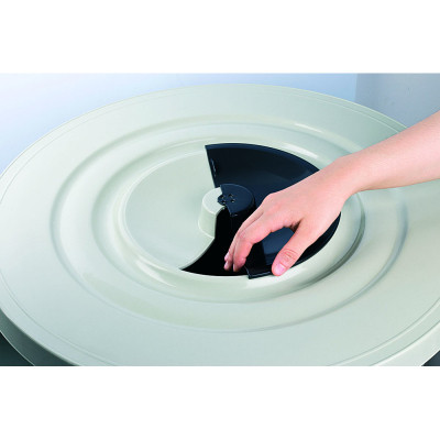 Контейнер для мусора Planet Household №6 серый 120 л (6830) Винница - изображение 2