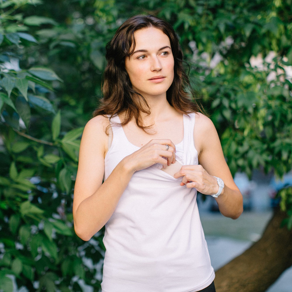 Майка для вагітних та годуючих-біла Київ - фото 3