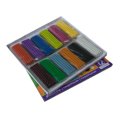 Пластилін ZiBi Smart Line 12 кольорів, 240 г (ZB.6224) Вінниця - фото 2