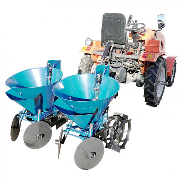 Картоплесаджалка 2р. ланцюгова до мототрактора + бункер для внесення добрив (фіксоване міжряддя) (КС19) Харьков - изображение 4