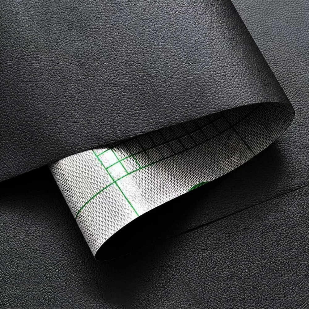 Самоклеюча екошкіра у рулоні 1.37х1м х 0.5мм Чорний SW-00001358 Київ - фото 1