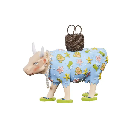 Коллекционная статуэтка Cow Parade корова Miss Palm Beach, Size М Ровно