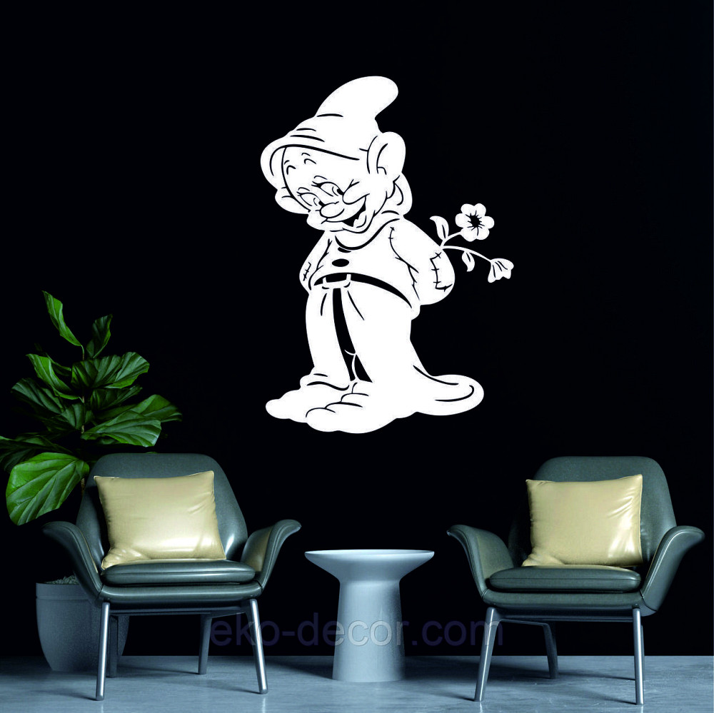 Декоративное настенное Панно «Гномик», Декор на стену 90*63 см Киев - изображение 5