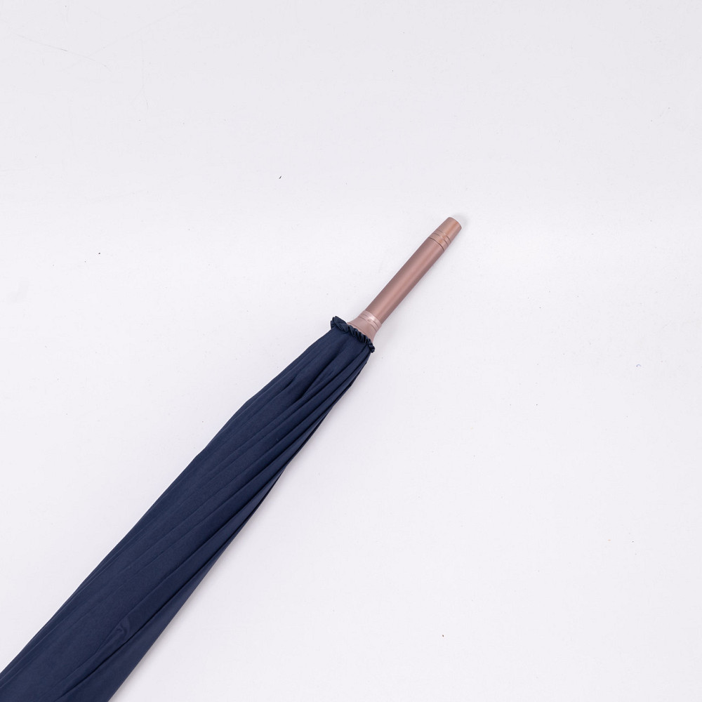 Класична парасолька-тростина з чохлом напівавтомат з поліестеру міцна надійна 12 спиць діаметр 120 см Сірий HP-23-16G Коломыя - изображение 3