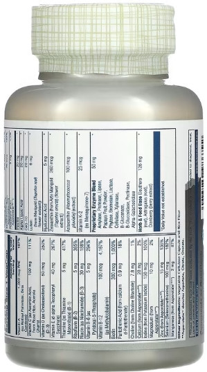 Мультивитамины 50+ Solaray Once Daily Adult 50+ Multi 90 vcaps Киев - изображение 3