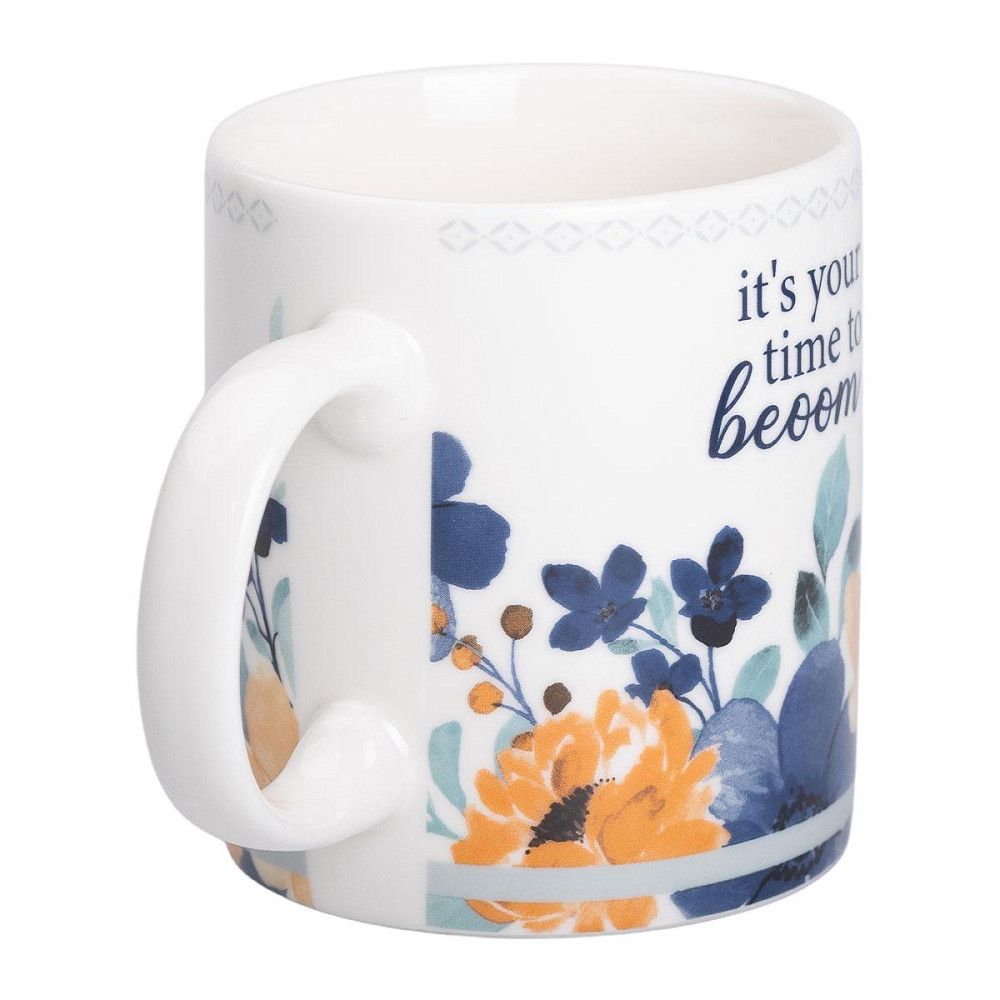 Кружка з квітковим принтом 400 мл для чаю та кави Київ - фото 2