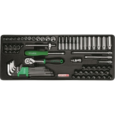 Набор инструментов Toptul 1/4" 72од. (GCAT7202) Винница - изображение 1