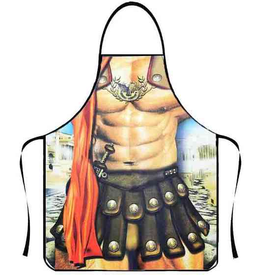 Передник для мужчин с торсом 75 на 60 см разноцветный Киев