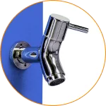 Душ солнечный Aquaviva Happy XL с мойкой для ног синий H420/5002. 35 л Киев - изображение 4