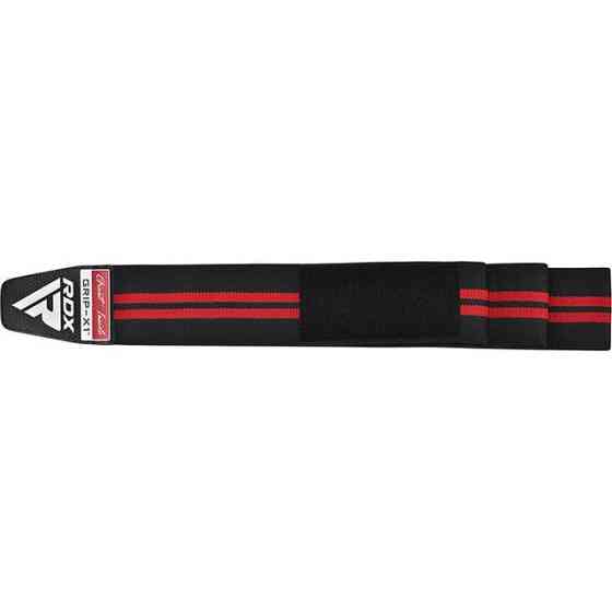 Бінті на коліна RDX GYM KNEE WRAP R11 BLACK/RED Кам'янське