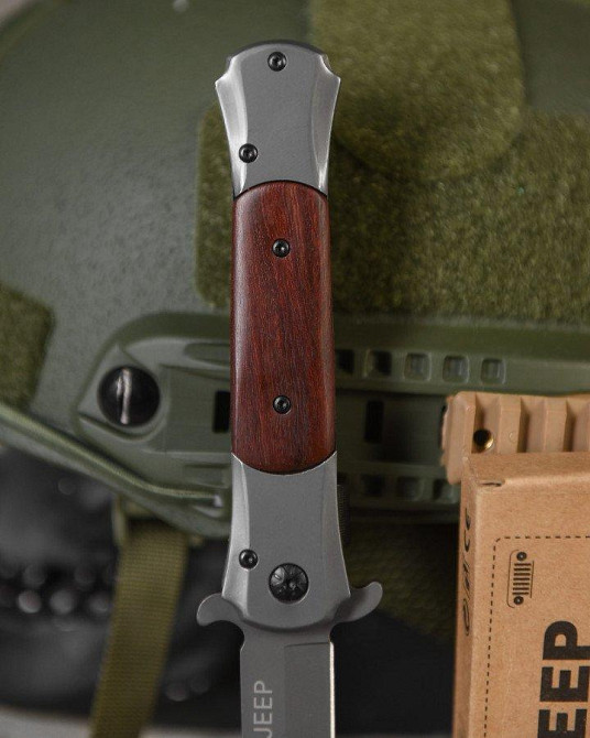 Ніж викидний Jeep wood ВТ4775 Одеса - фото 7