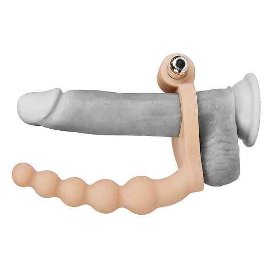 Насадка на член для двойного проникновенияThe Ultra Soft Bead 6.5 inch Sex Aura Киев