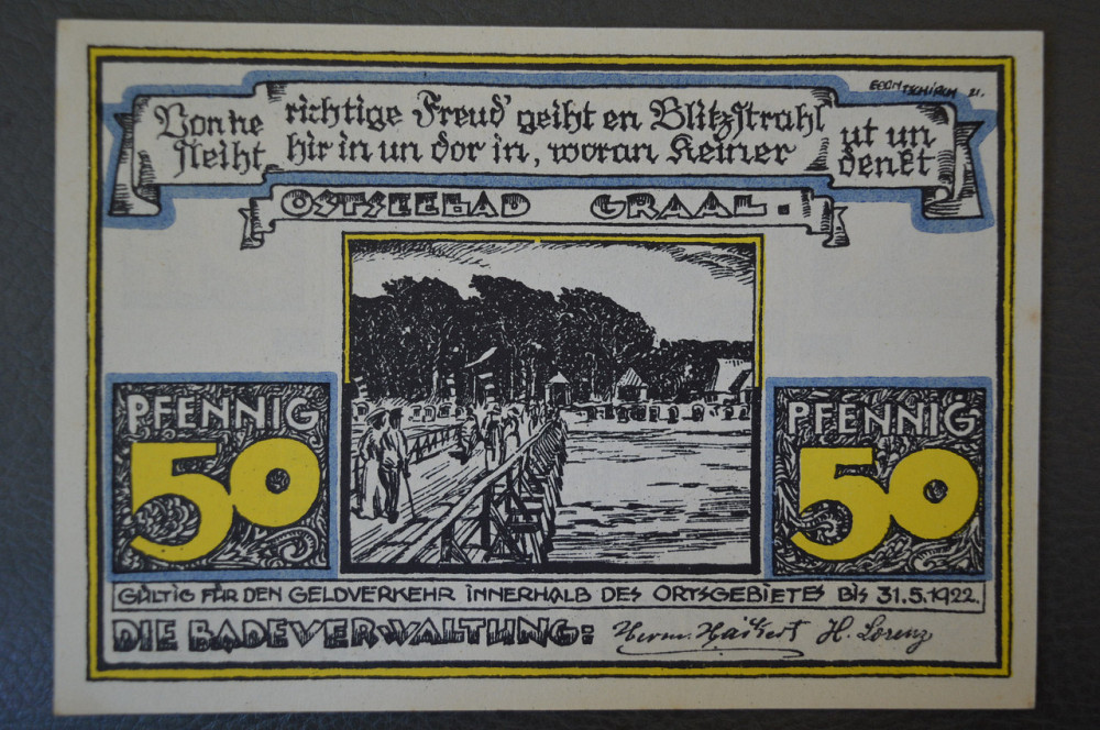 Німеччина. Нотгельд. 50 Pf ( 11 ) Полтава - фото 1