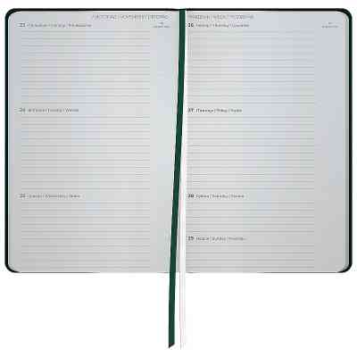 Тижневик Axent датований 2026 Partner Traces 125х195, темно-зелений (8526-26-2-A) Вінниця