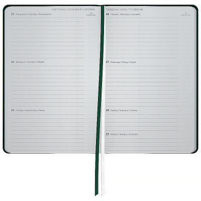 Тижневик Axent датований 2026 Partner Traces 125х195, темно-зелений (8526-26-2-A) Вінниця - фото 3