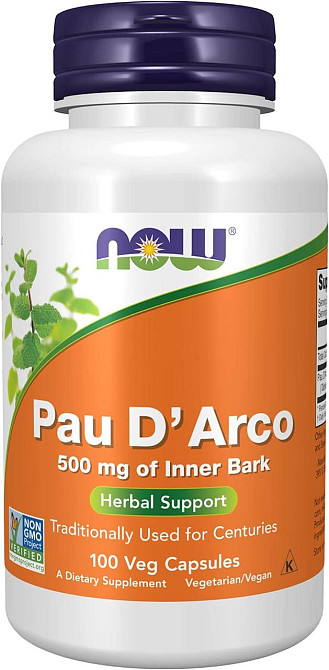 По д'арко Now Foods Pau D'Arco 100 капс Киев - изображение 1