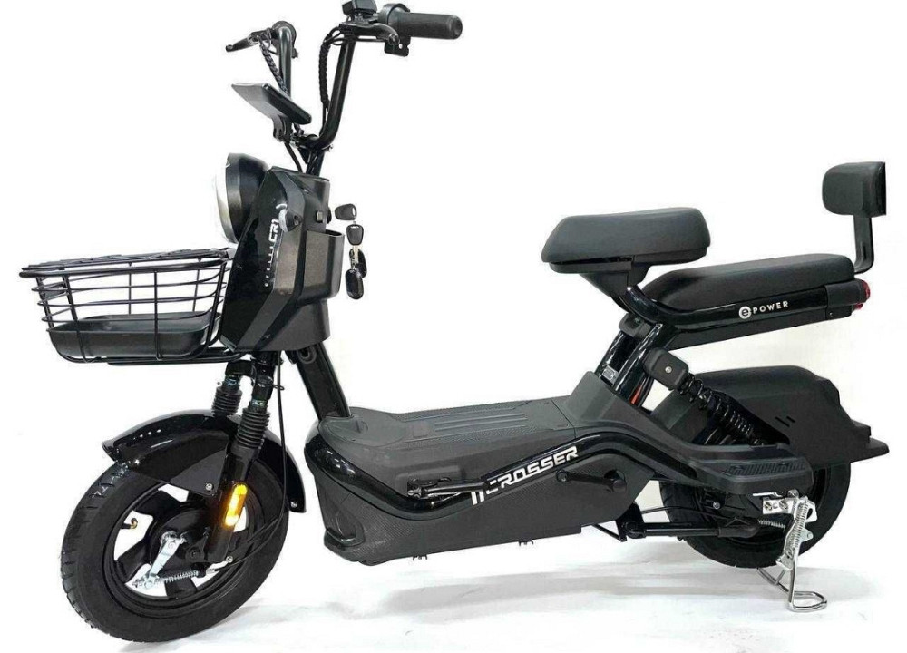 ТОП ПРОДАЖ 2026! Электровелосипед Crosser CR1 (800W 60V 21Ah) - Черный. Харьков - изображение 5