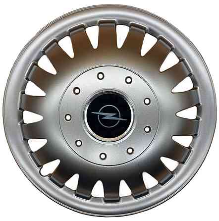 Автомобільні модельні ковпаки R15 Opel NEW 320 4шт, SJS, сріблясті Київ