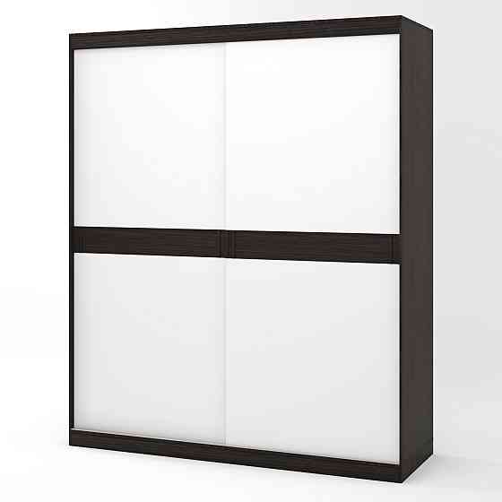 Шкаф-купе Эверест Соната 1800 двухдверный 180х60х217 венге темный+белый (DTM-2397) Львов