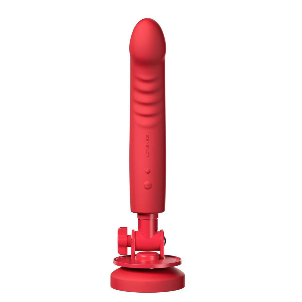 Смарт-міні секс-машина Lovense Mission 2 Vibrating suction cup dildo, 6500 вібрацій/хв, Touch Sense Sex Aura Київ - фото 1